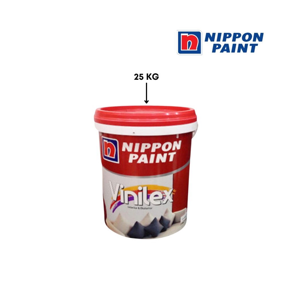 Vinilex Cat Tembok Dinding Interior dan Eksterior/Nippon Paint 25 KG