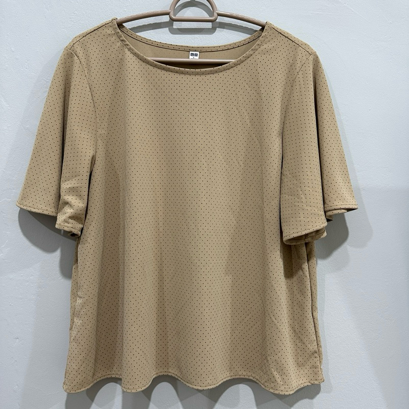 (22) Atasan UNIQLO Original Polkadot