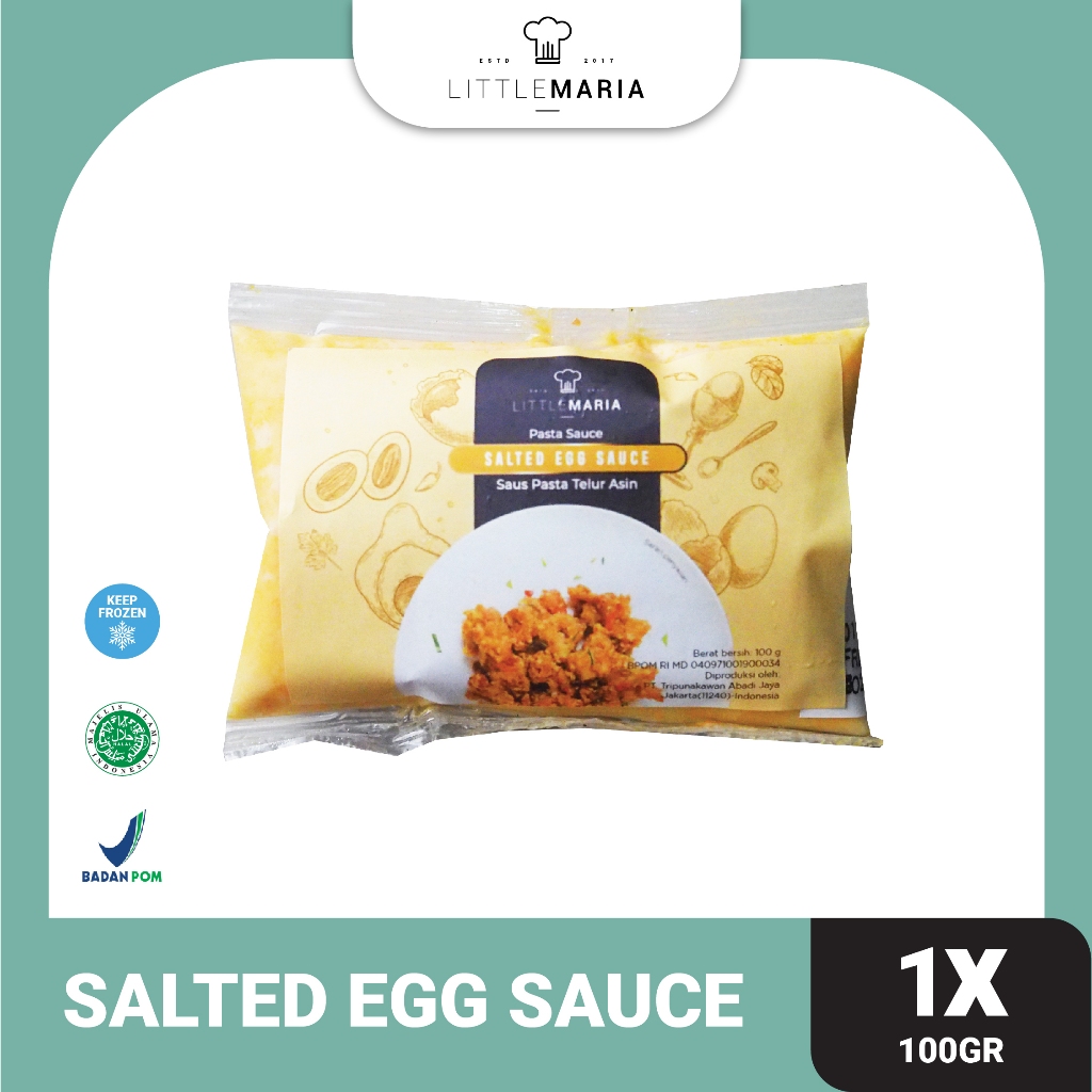 

LittleMaria Salted Egg Sauce/Saus Telur Asin 100g (Single Serve)