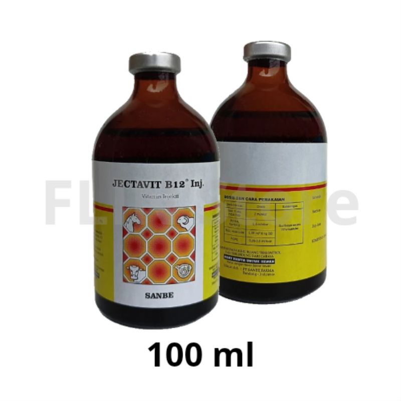 Jectavit B12 Inj 100 ml SANBE - Vitamin B12