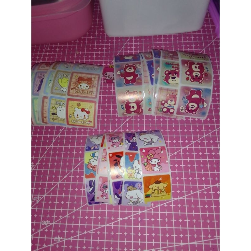 

STIKER ROLL SANRIO/LOTSO PER LEBAR (baca deks)