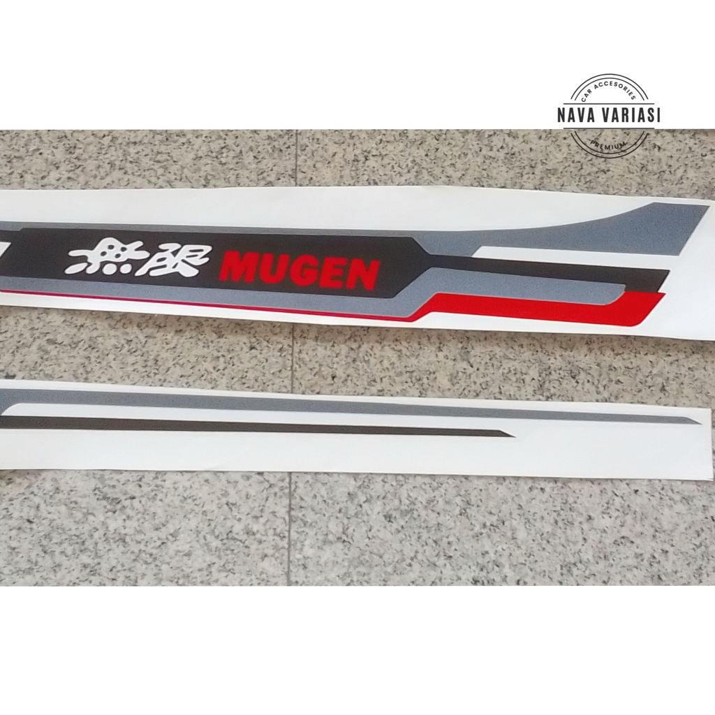 Stiker Body Mobil Honda Stiker Body Mobil Honda Model Mugen Yaris All Variant