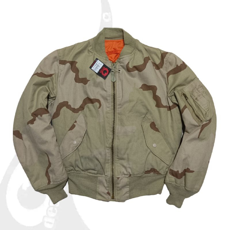 jaket bomber ma 1 alpha industries 3 dcu reversible usaf