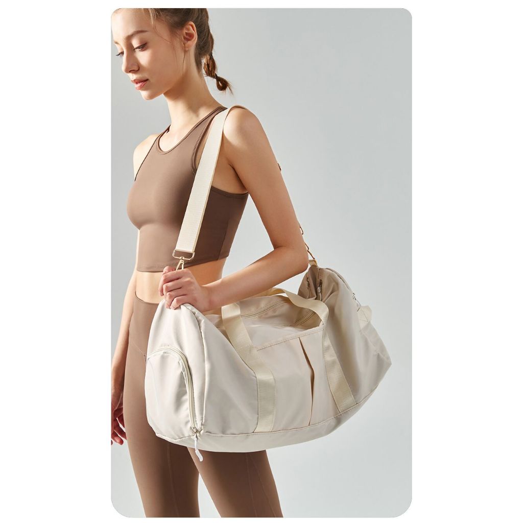 PLVD Tas Olahraga Gym Wanita Tas Travel Training Import