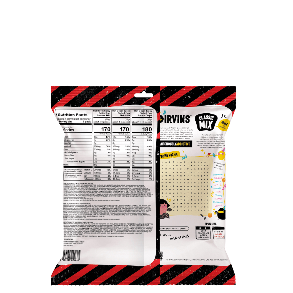 

QH IRVINS Hot Boom Classic Mix