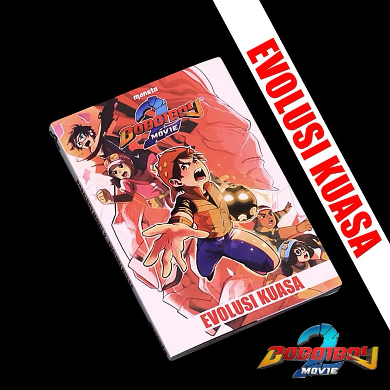 readystock Komik BoBoiBoy Movie 2 : Evolusi Kuasa Ready Stock MEI 2024