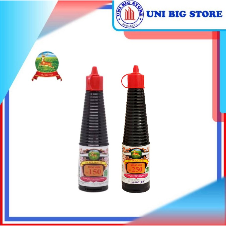 

MENJANGAN Kecap Asin no 150 | 250 - 140 ml