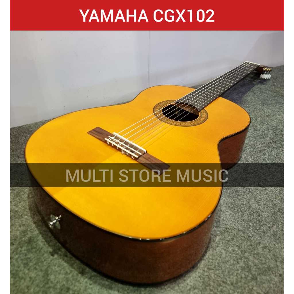 YAMAHA CGX102 - YAMAHA CGX 102 - Gitar Klasik Elektrik - Gitar Klasik YAMAHA CGX102 - ORIGINAL