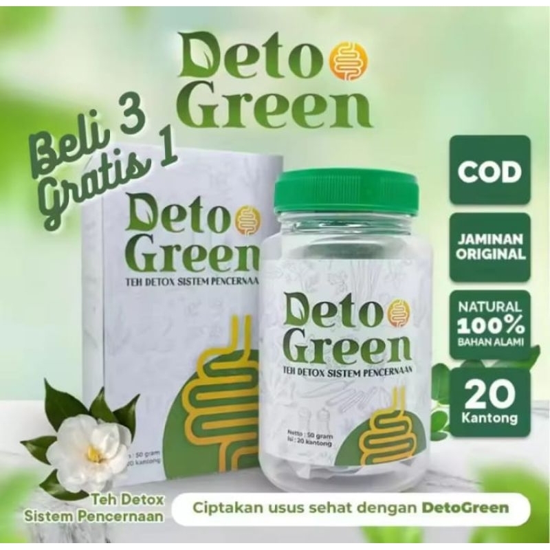 

TEH DETO GREEN original 100%