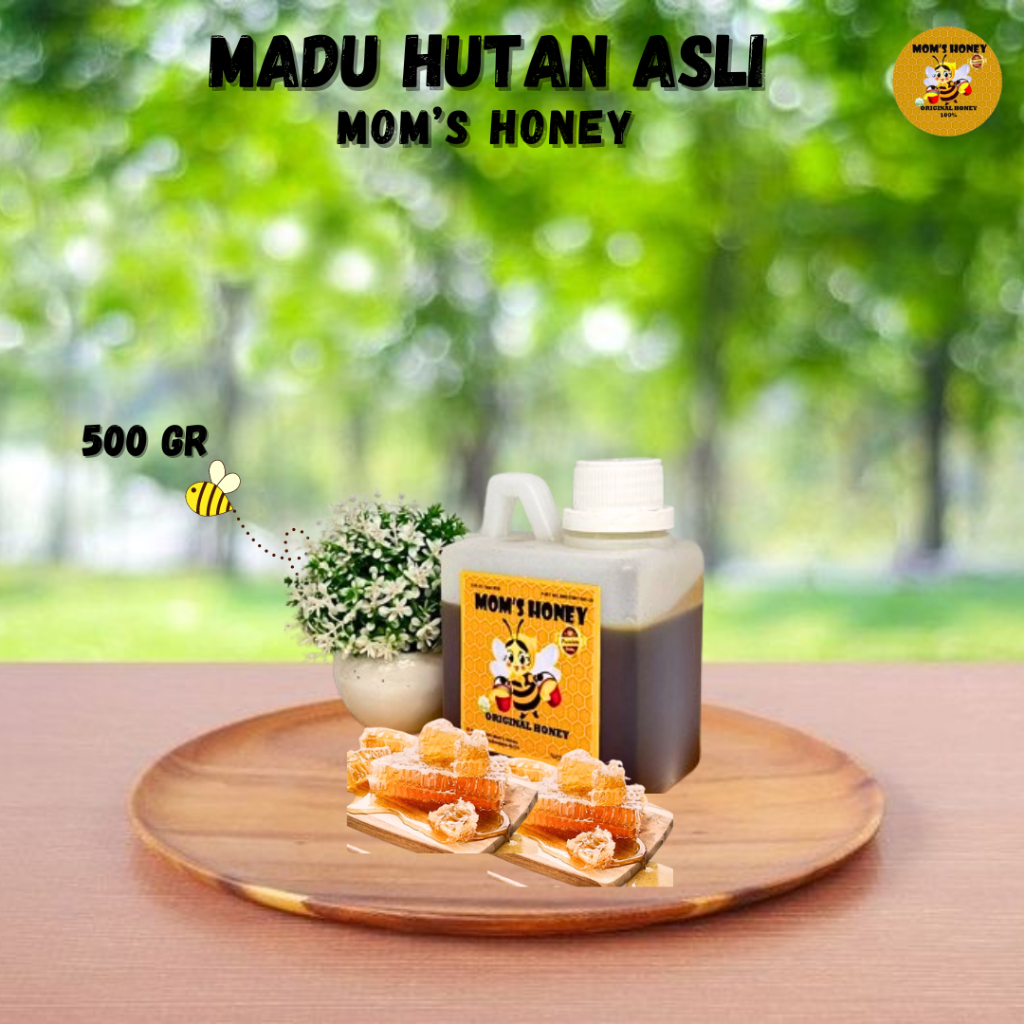 

Madu Asli 500 Gram By Moms Honey Membantu Menangkal Radikal Bebas