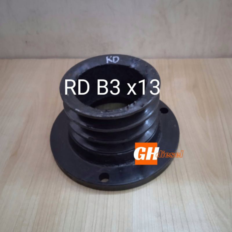 OFF PULI PULLY PULLEY MESIN KUBOTA RD 85 ( B3 X 13 cm )