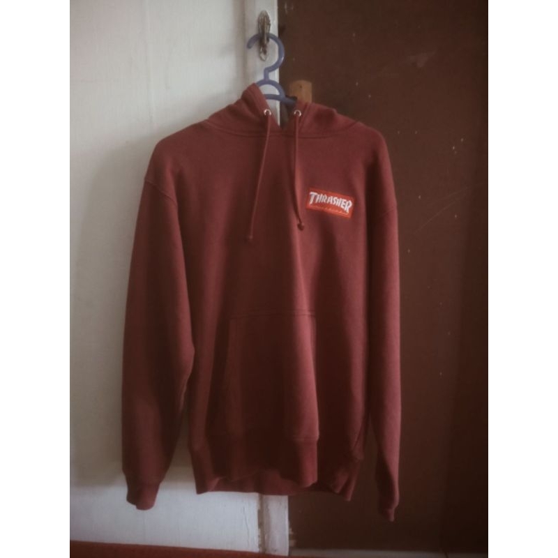 Hoodie Thrasher Maroon