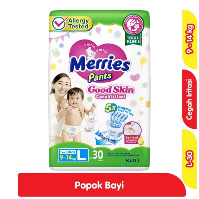 Popok Bayi Merries l popok Bayi type Celana Merries l Diapers