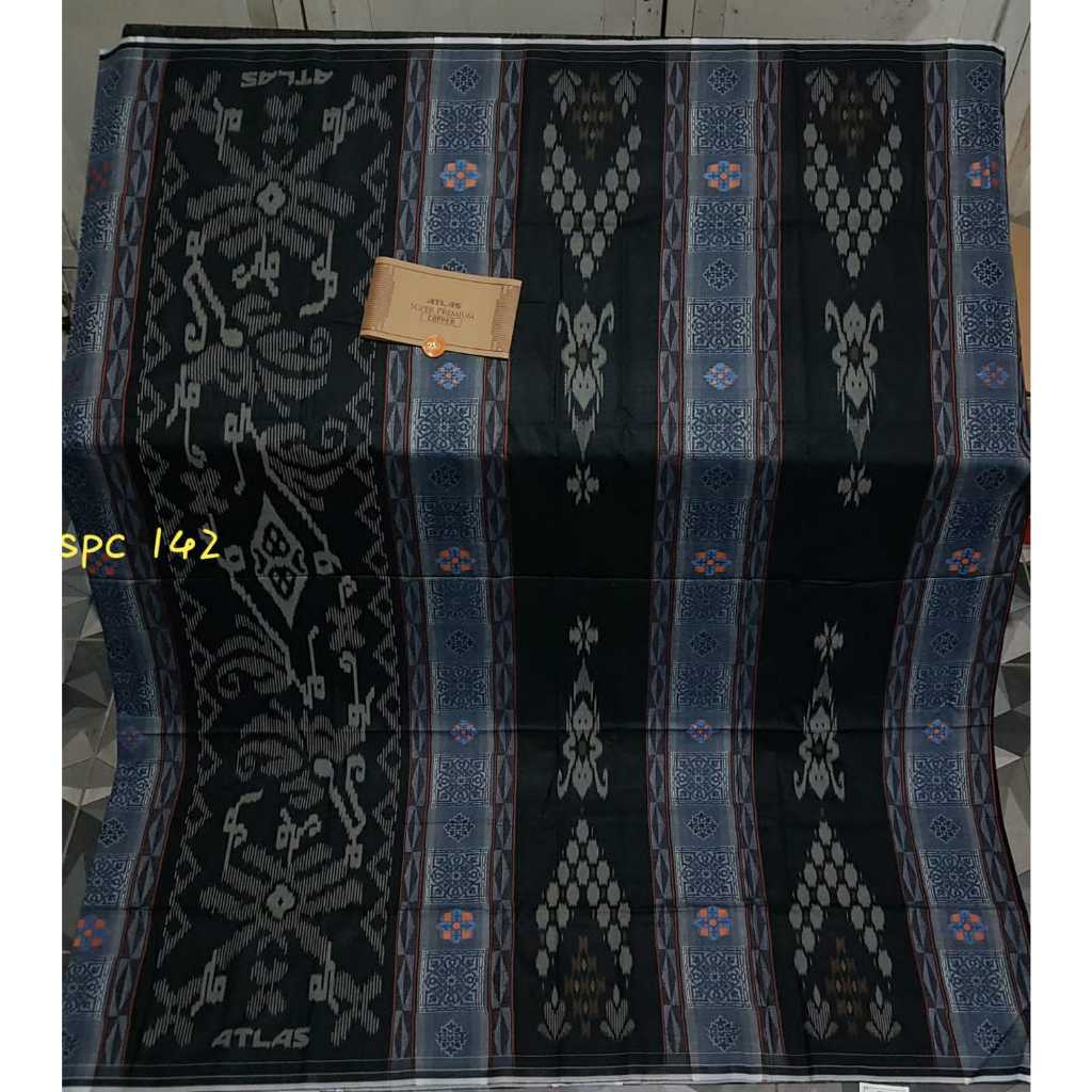 Sarung atlas Super premium 970 980 975 965 supreme 945 955 hitam black edition bronze songket jacqua