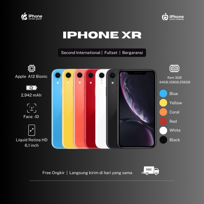 IPHONE XR SECOND -INTER