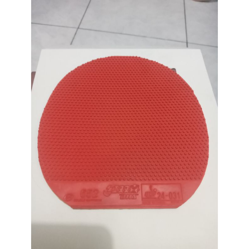 karet bat tenis meja dhs 652 bintik pendek