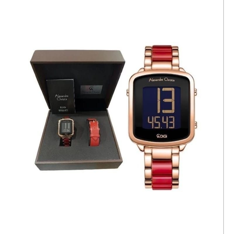 JAM TANGAN ARLOJI WATCH WANITA CEWEK CEWE ALEXANDRE ALEXANDER CHRISTIE CHRISTI CRISTI AC9381 LH AC 9