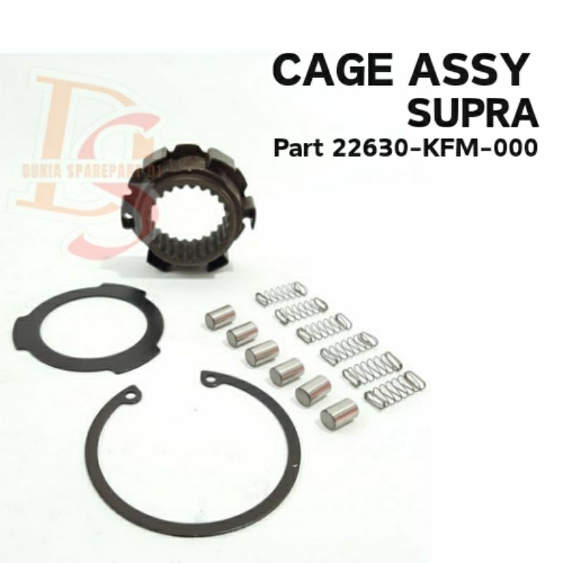 Bentengan Kopling Assy Bentengan Cage Assy Honda Supra , Grand (KMF) Takayama