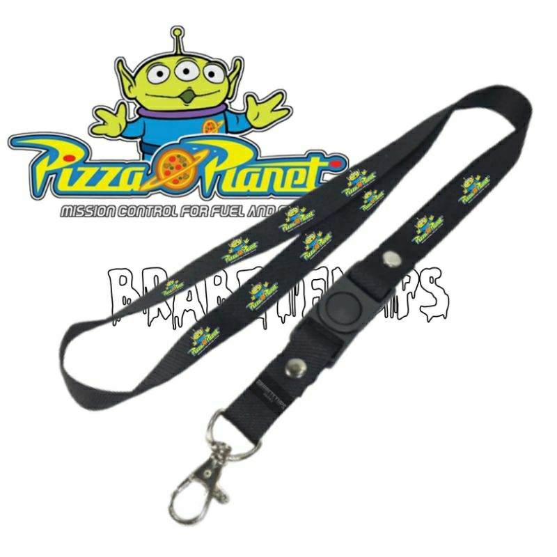 

LANYARD TOY STORY / ALIEN / PIZZA PLANET / TALI LANYARD GANTUNGAN HANDPHONE HOLDER NAME TAG KARTU NAMA ID CARD / LANYARD POLOS / LANYARD HITAM BESTSELLER