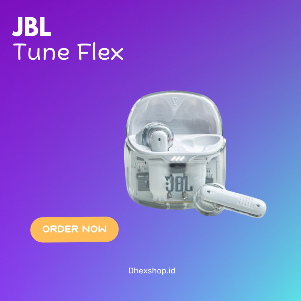 JBL-TUNE FLEX Earphone Bluetooth Anti Keringat Headset Garansi 1 Tahun