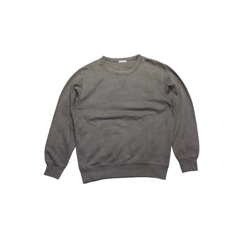 Crewneck Sweatshirt GU By Uniqlo Sage Green