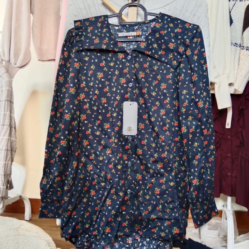 Blouse Sailor Strawflower by Le Rosetz