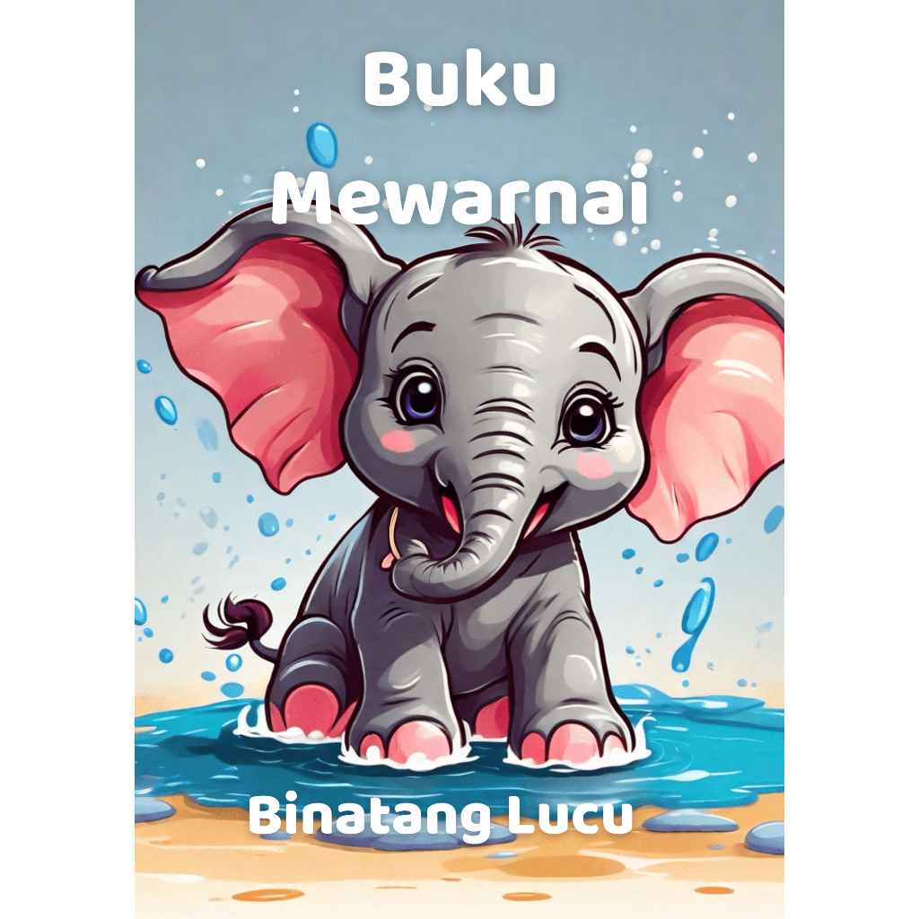 buku mewarnai / kids coloring pages / Pdf (print)