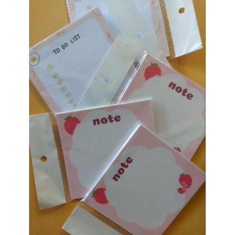

Meowcheese Memo Pad Karakter 30 lembar Vol. 2