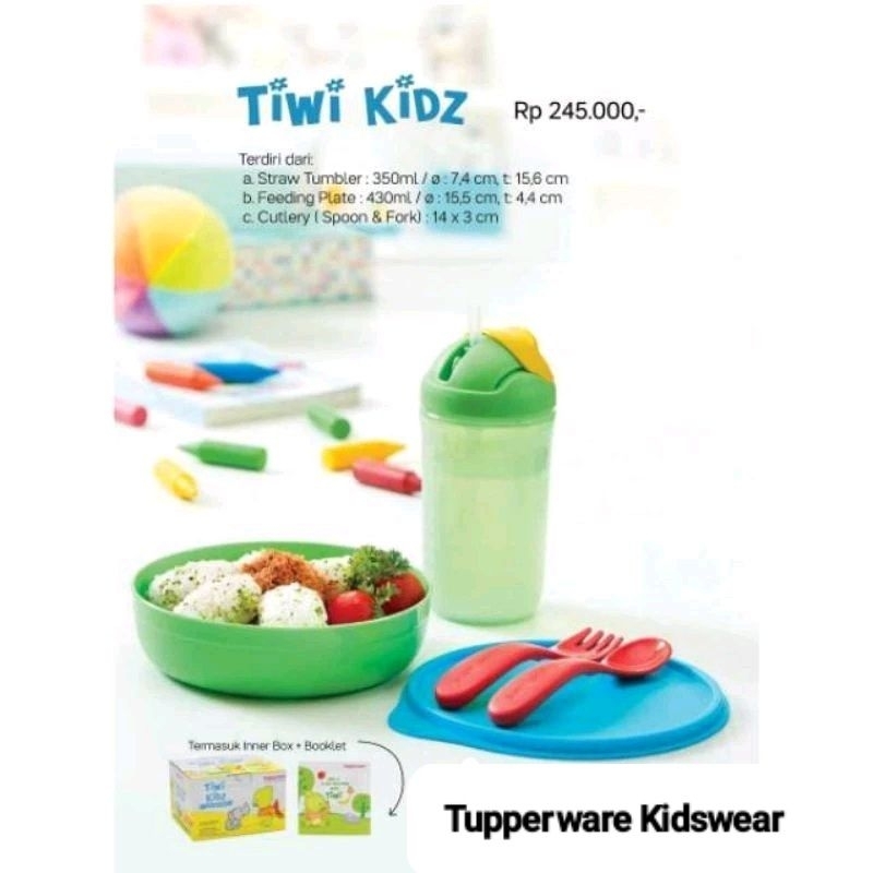 Tupperware Tiwi Kidz. Tempat Makan Anak