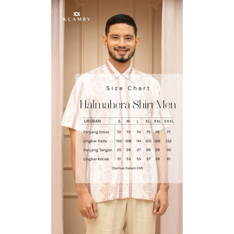 halmahera shirt men wearing klamby