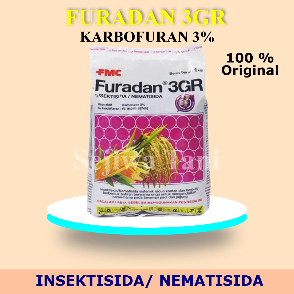 FURADAN 3GR Untuk mengendalikan hama, Karbofuran (5%)