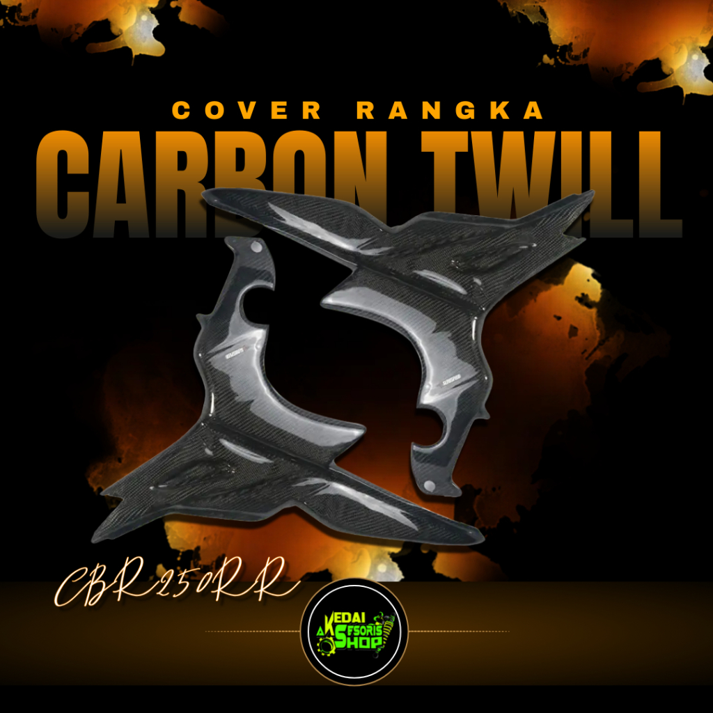 COVER RANGKA CARBON TWILL CBR250RR
