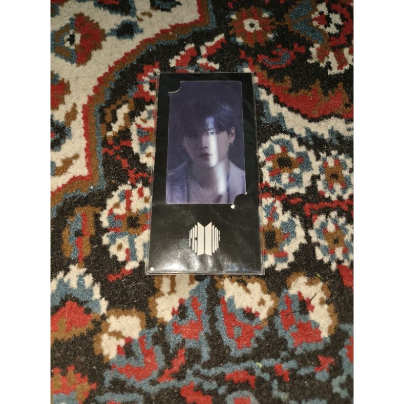 Merchendise BTS Proof Lenticular Bookmark with pc Suga/Yoongi