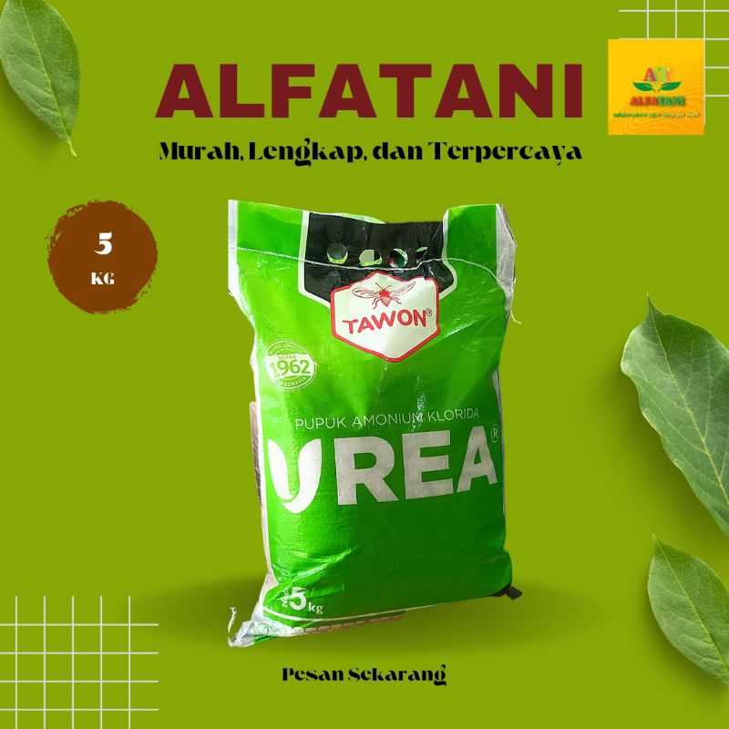 Pupuk Amonium Klorida Urea Tawon 5kg