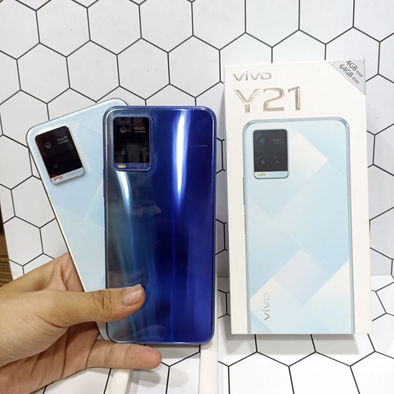 Vivo Y21 Y21A 4/64GB Second Fullset Bergaransi hp second bekas fullset