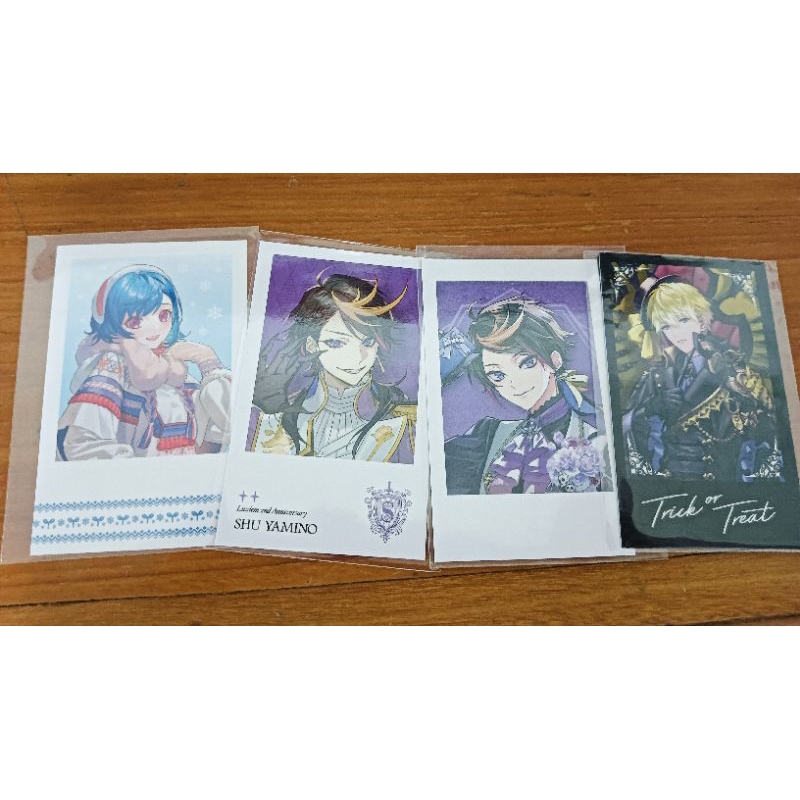 NIJISANJI & NIJISANJI EN Luxiem Noctyx Photocard - Shu Yamino Sonny Brisko Nishizono Chigusa