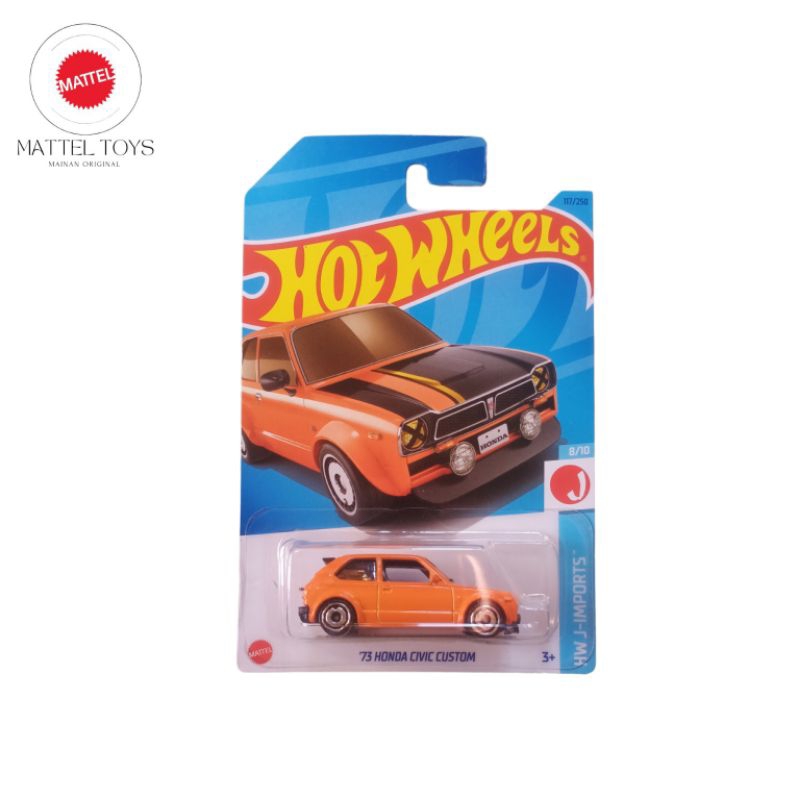 Hot wheels 73 Honda Civic Custom