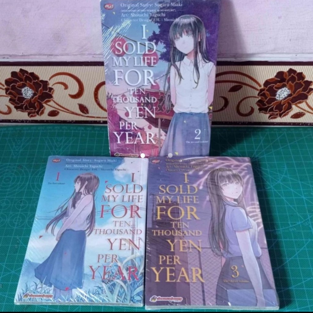 Komik I Sold My Life for Ten Thousand Yen per Year Set 1-3 Tamat Segel