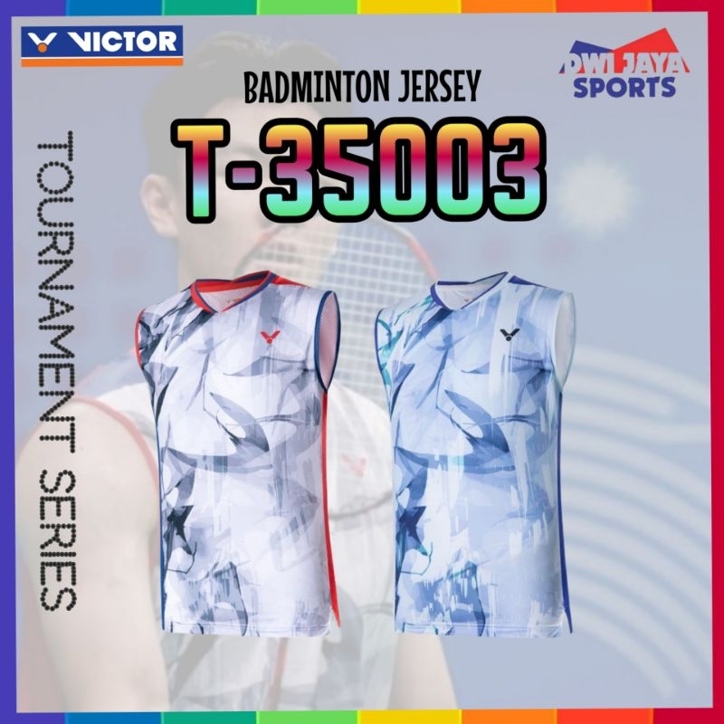 Jersey Badminton Victor T-35003 | Baju Badminton Victor