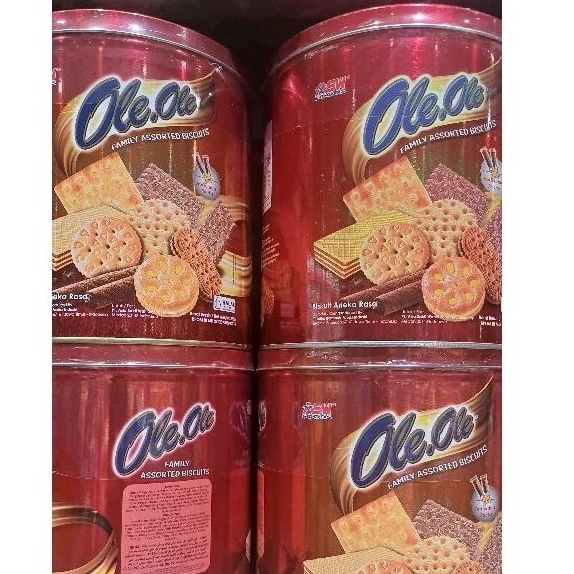 

Kue kaleng Biskuit Ole-Ole karton isi 6 (juni 2026)