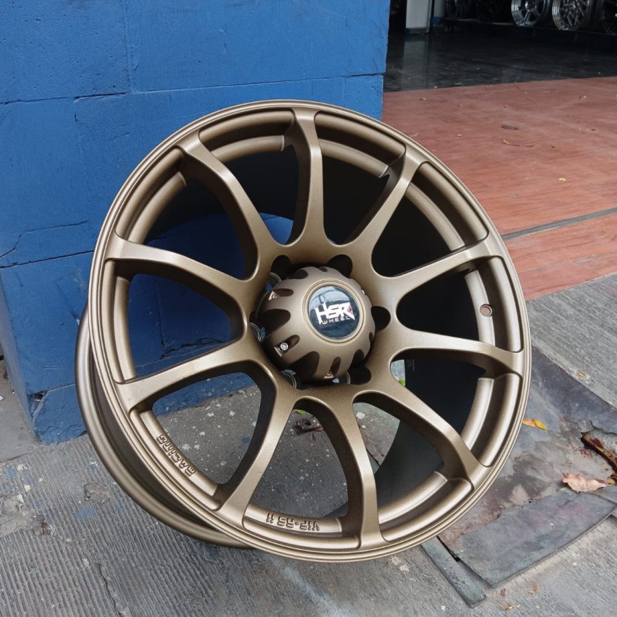 Velg Murah R18 HSR HIROSHIMA XH163 HSR Velg Mobil CE28 Ring 18 Cocok Buat Fortuner Triton Ranger Paj