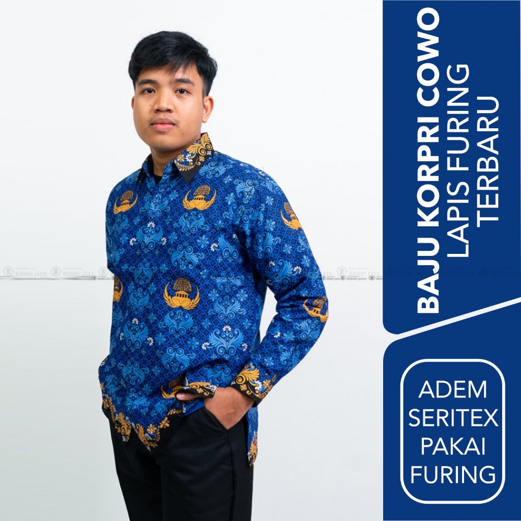 RIDHO JAYA - SERAGAM KORPRI COWO TERBARU 2022-2023