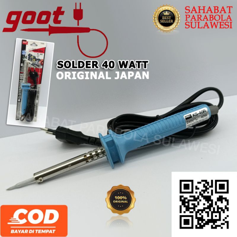 SOLDER 40 WATT GOOT JAPAN ORIGINAL