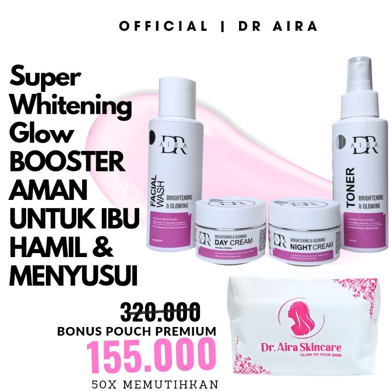 𝗗𝗢𝗞𝗧𝗘𝗥 𝗔𝗜𝗥𝗔 CREAM BUMIL & BUSUI PAKET AMAN KHUSUS BUMIL & BUSUI / CREAM PEMUTIH WAJAH ( 1 PAKET LENG