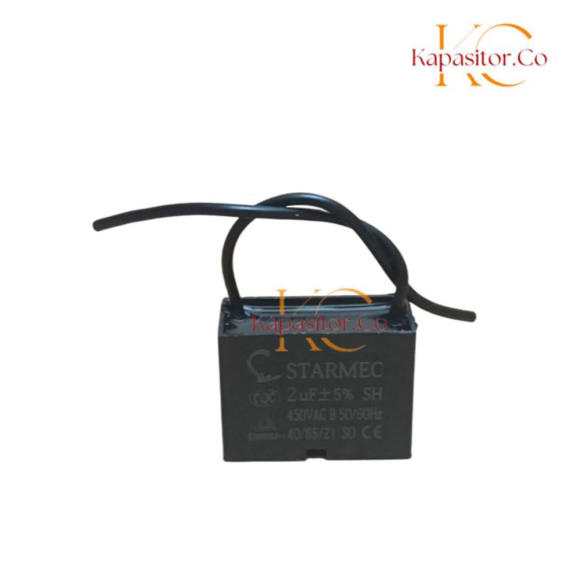 kapasitor kipas angin sanex dinding dan duduk 2uf