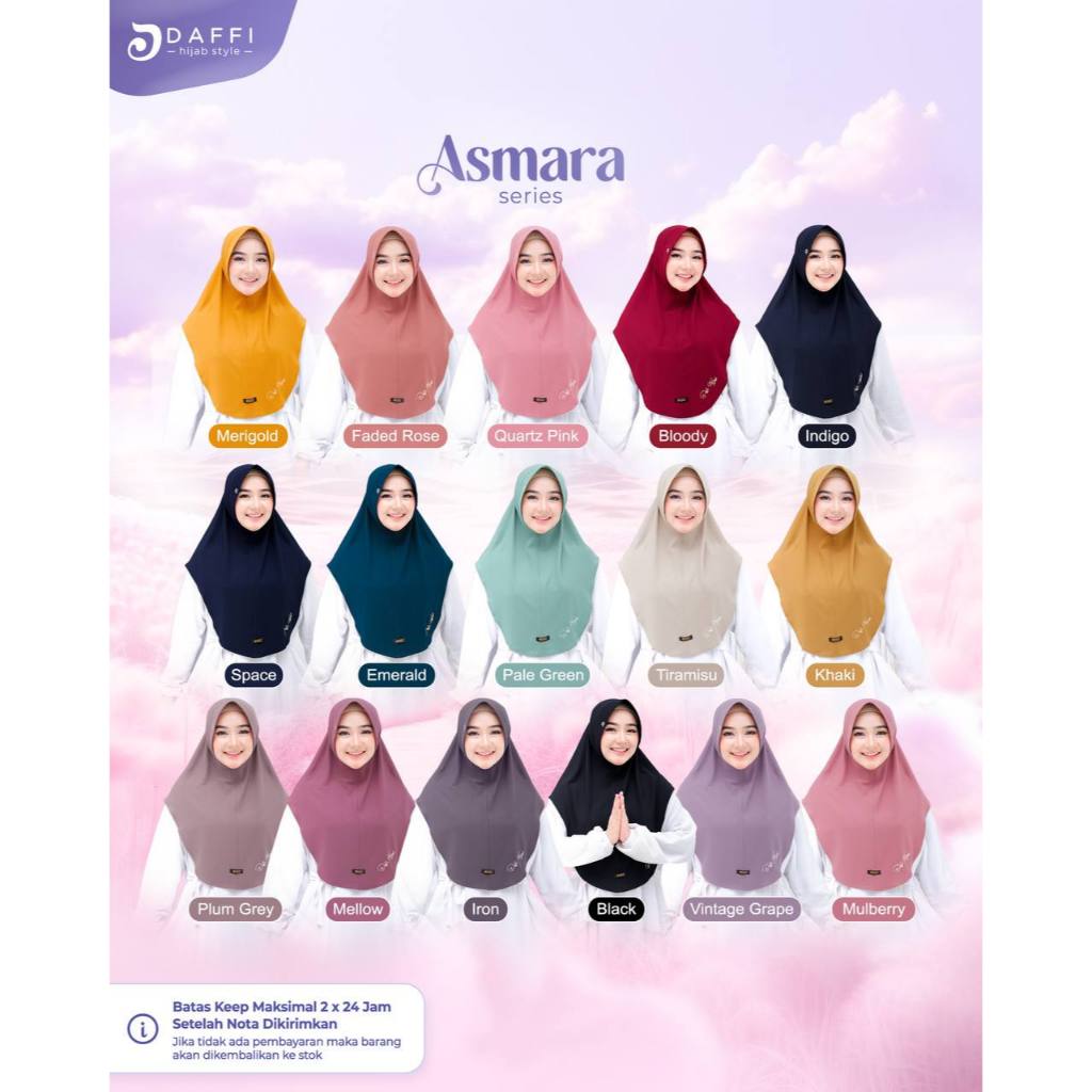 Asmara Series By Daffi Hijab