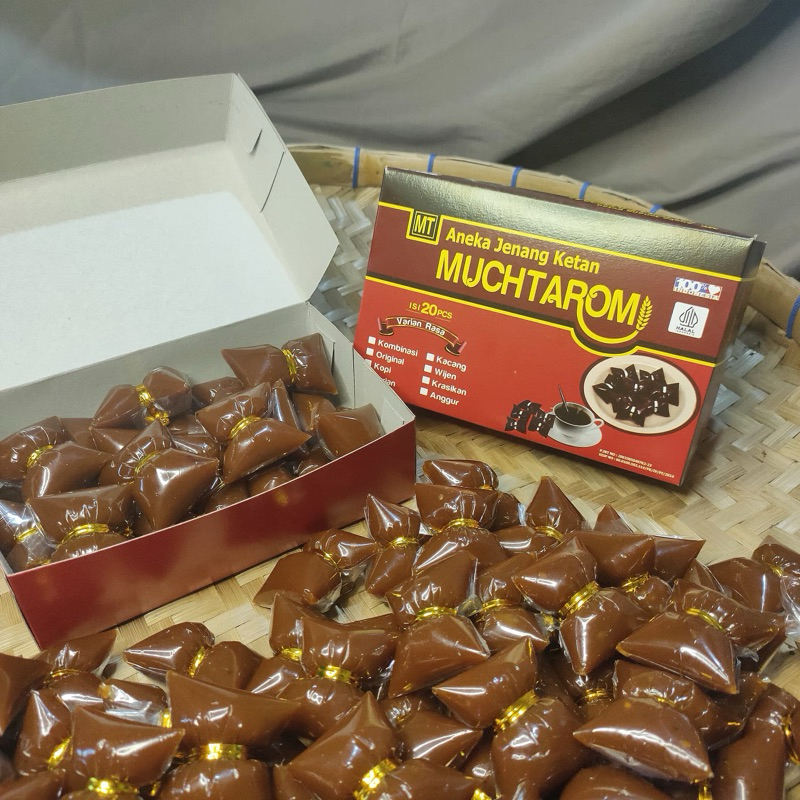 

JENANG MUCHTAROM 1 varian rasa dapat 2 box (isi 20PCS/ box)