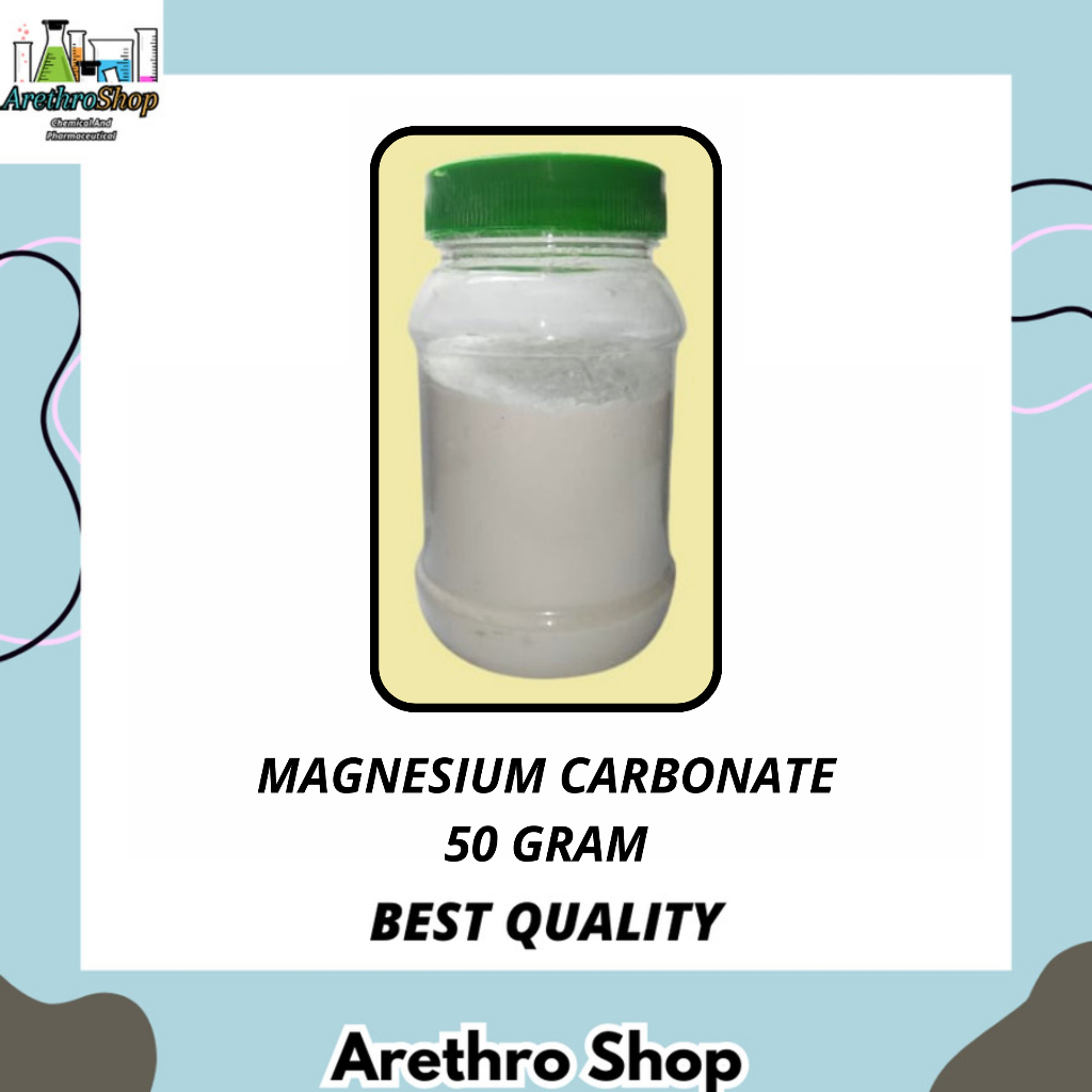 MAGNESIUM CARBONATE / MAGNESIUM KARBONAT 50 GRAM BEST SELLER