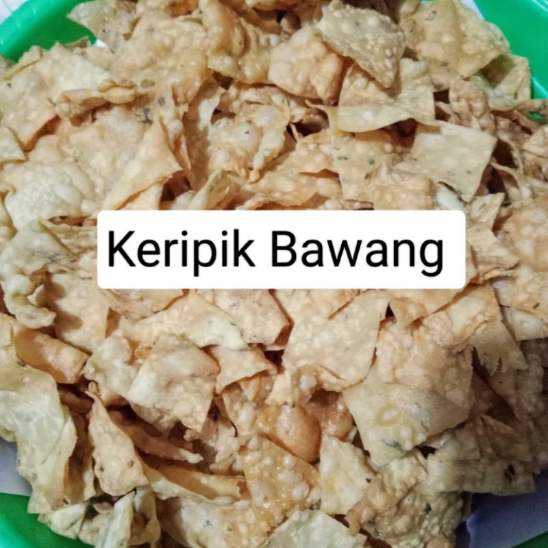 

Keripik Bawang Renyah dan Gurih Homemade 500gr