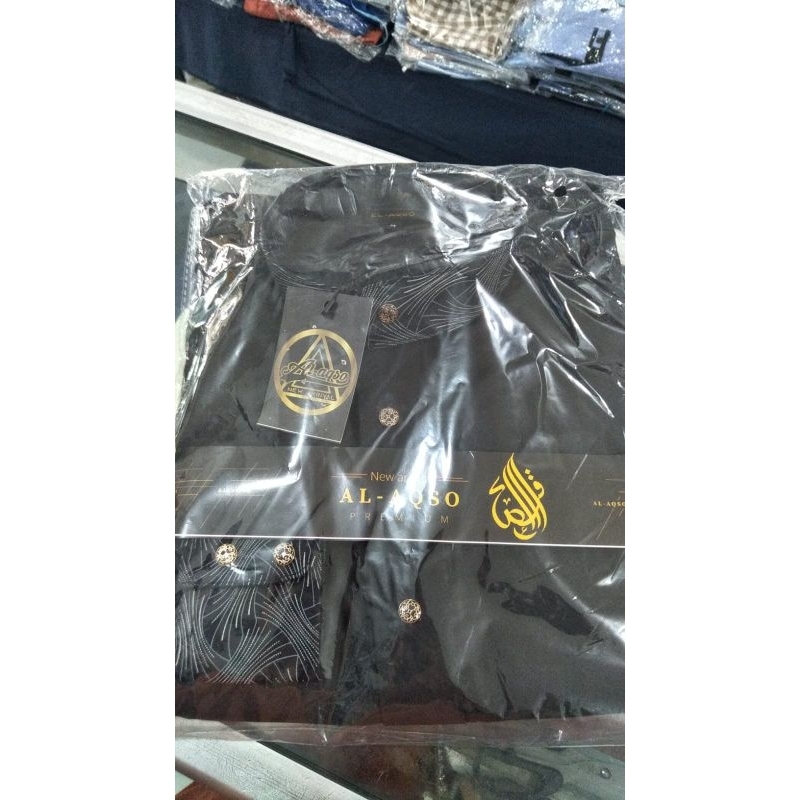 Gamis  Al AQSO Premium jubah Pria